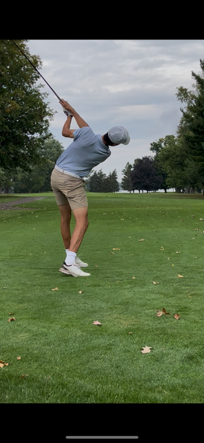 Jordan Sziraki golf swing sequence - finish